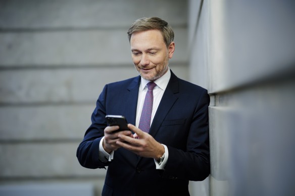 Auf der Suche nach den seinen Prinzipien: Christian Lindner Foto Bundesfinanzministerium