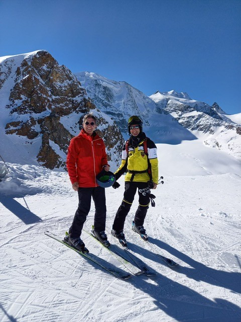 Diavolezza, Berninam Mit Thomas