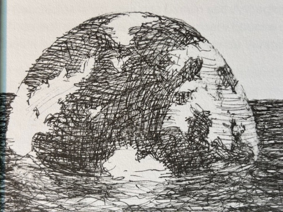 Bisher ist sie noch nicht untergegangen Illustration: Martial Leiter für die Vontobel Stiftung